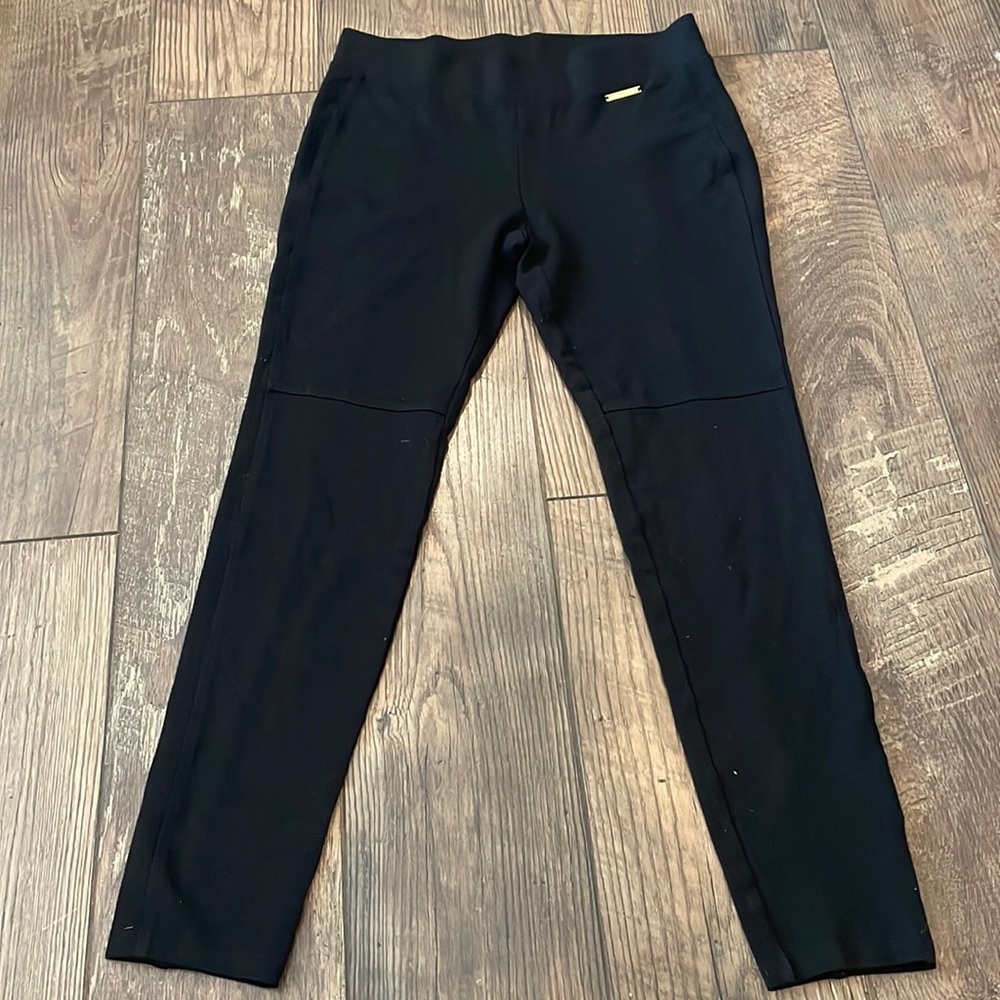 Michael by Michael Kors Black Stretch Leggings‎ Sz4